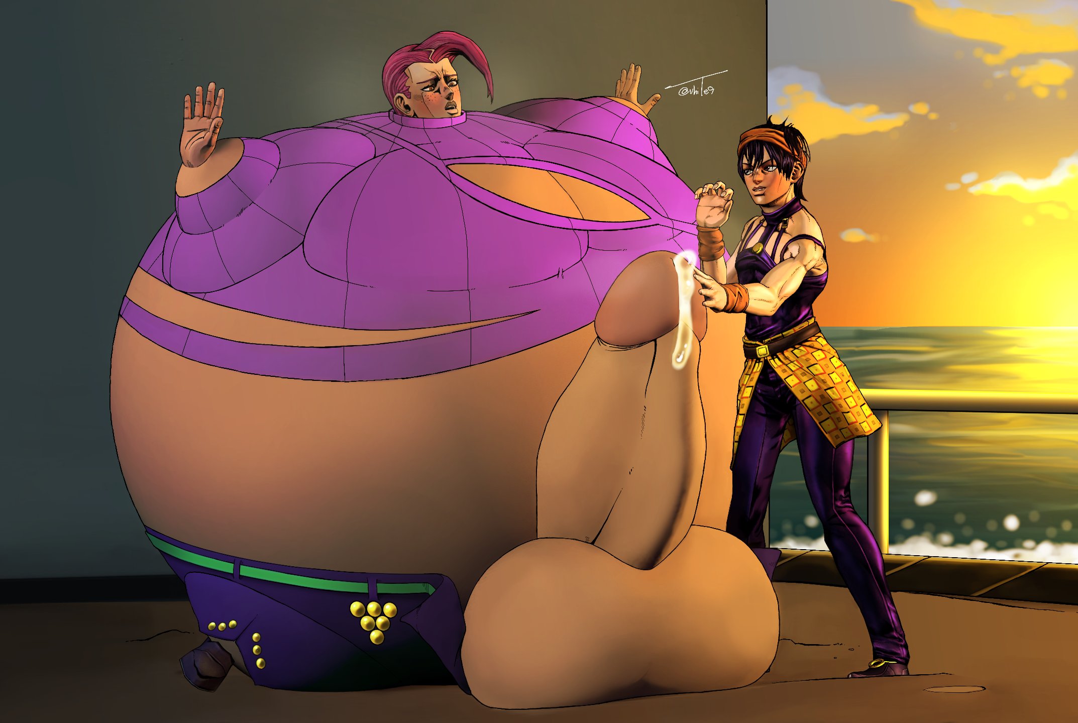 Narancia Ghirga (Jojo'S Bizarre Adventure) Rule 34 Image