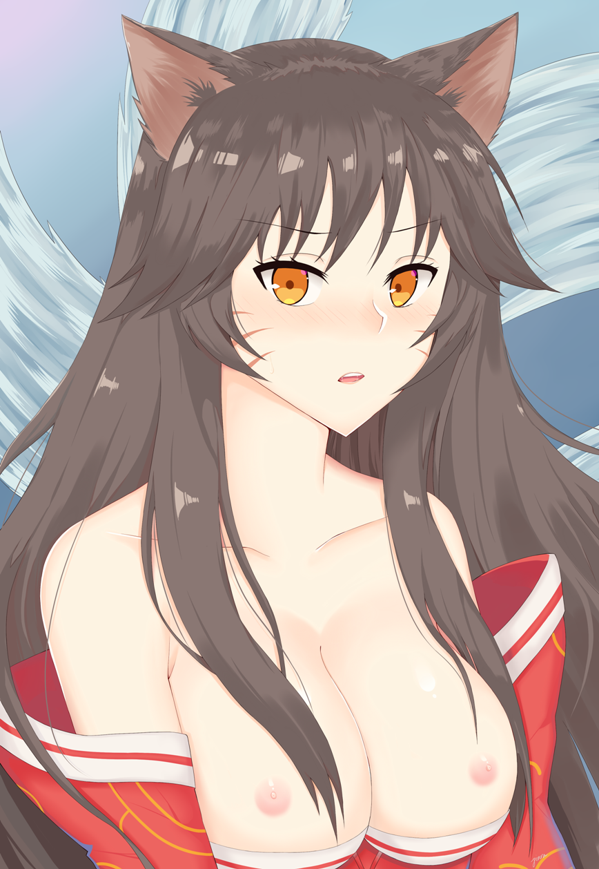 Ahri (League Of Legends) Rule 34 Image