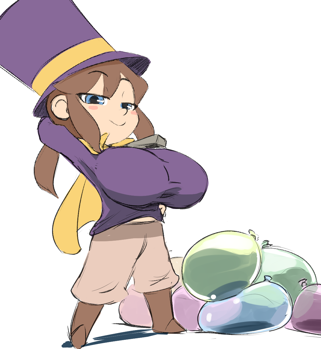 Hat Kid (A Hat In Time) Rule 34 Image
