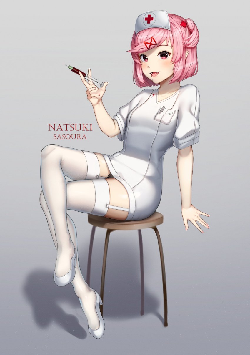 Natsuki (Doki Doki Literature Club) Rule 34 Image