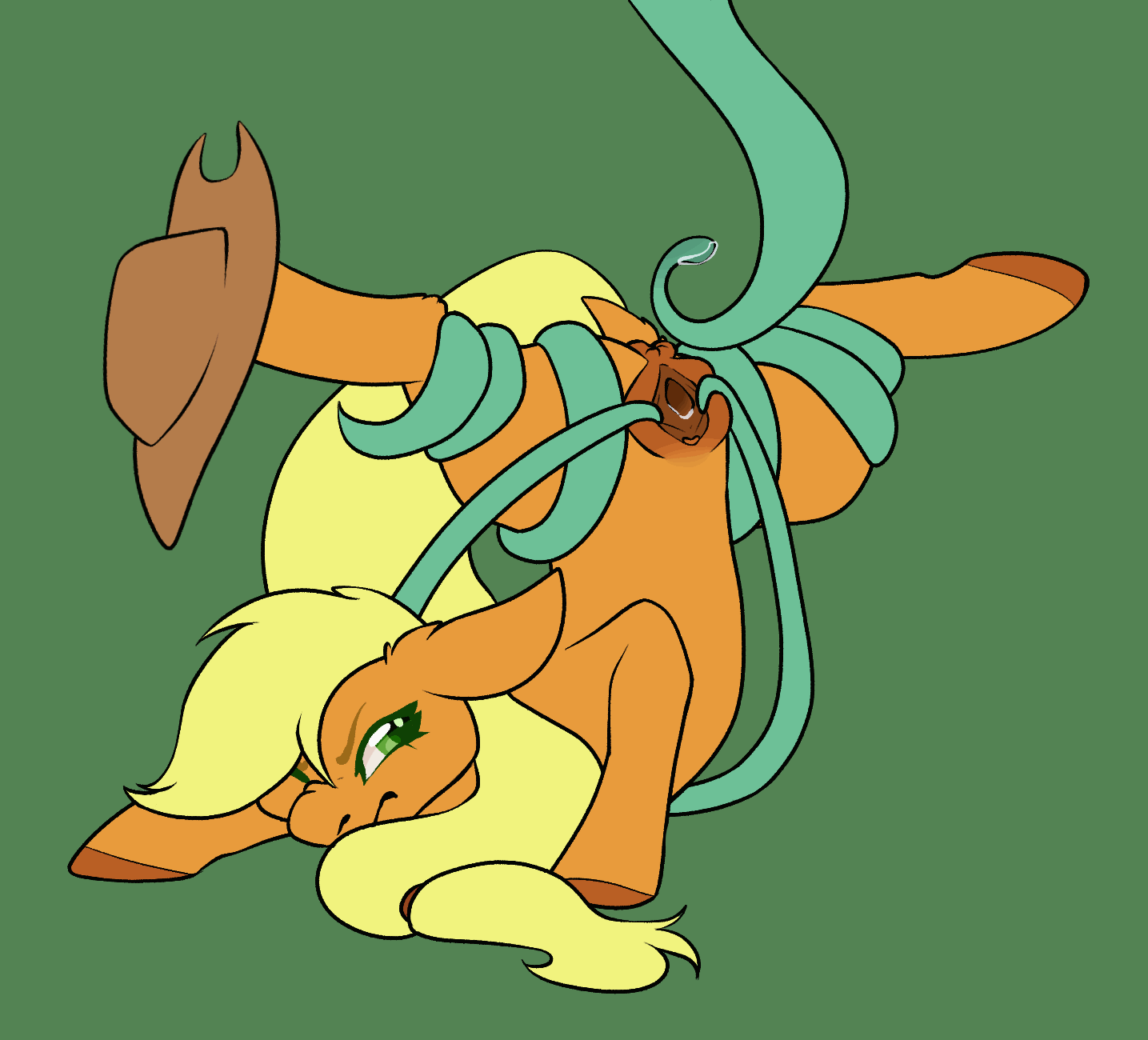 Applejack (Mlp) Rule 34 Image