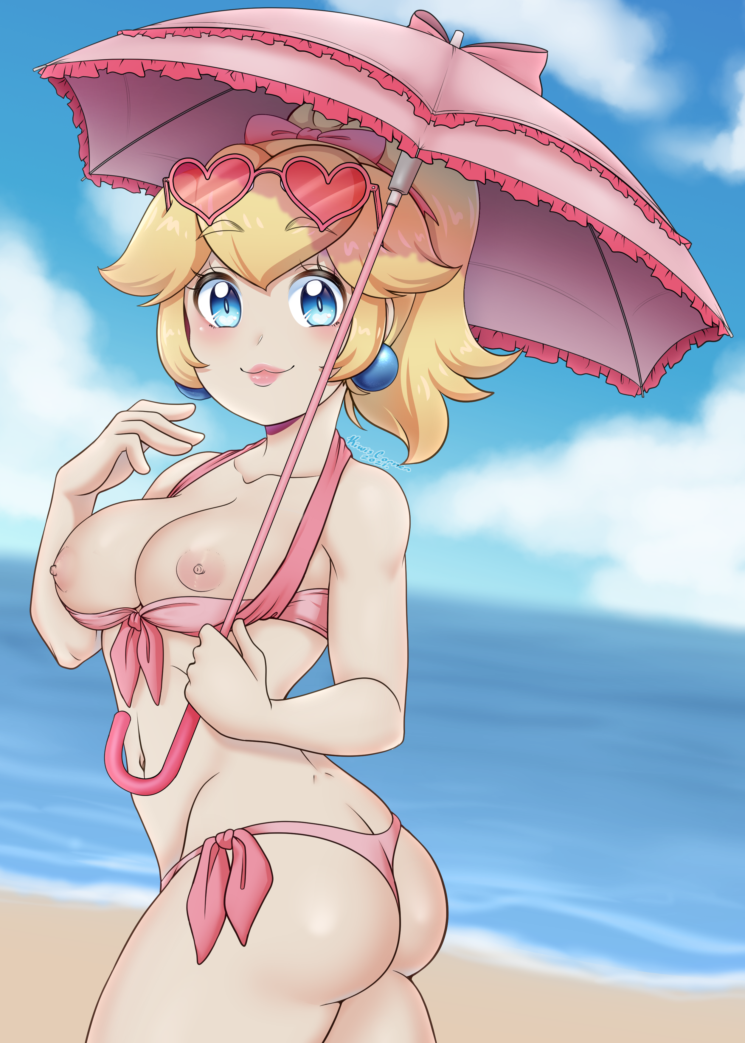 Princess Peach (Mario (Series)) Rule 34 Image