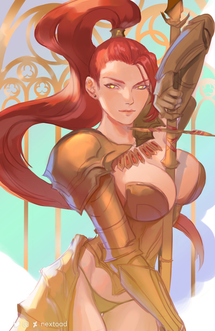 Dragon Slayer Ornstein (Dark Souls) Rule 34 Image