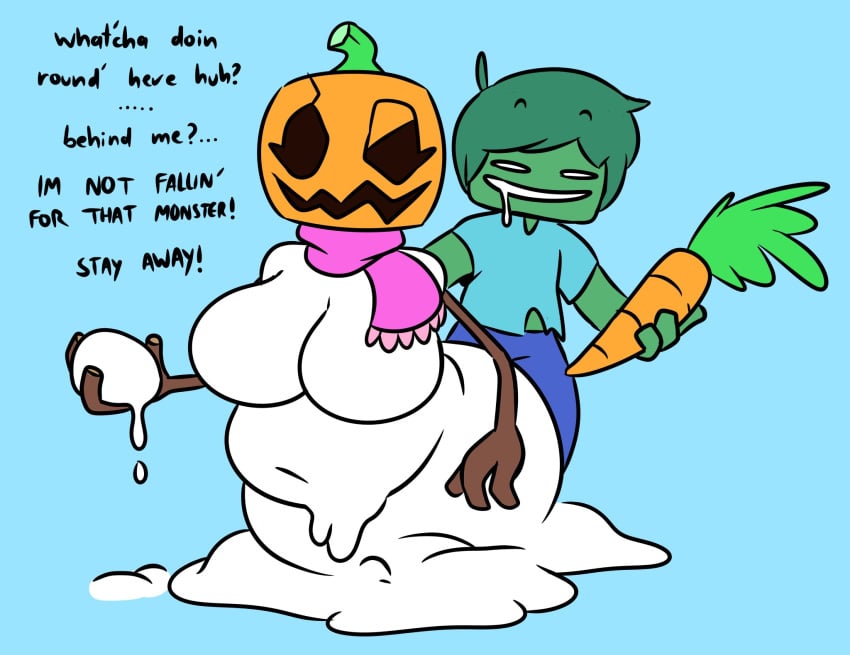 Snow Golem (Minecraft) Rule 34 Image
