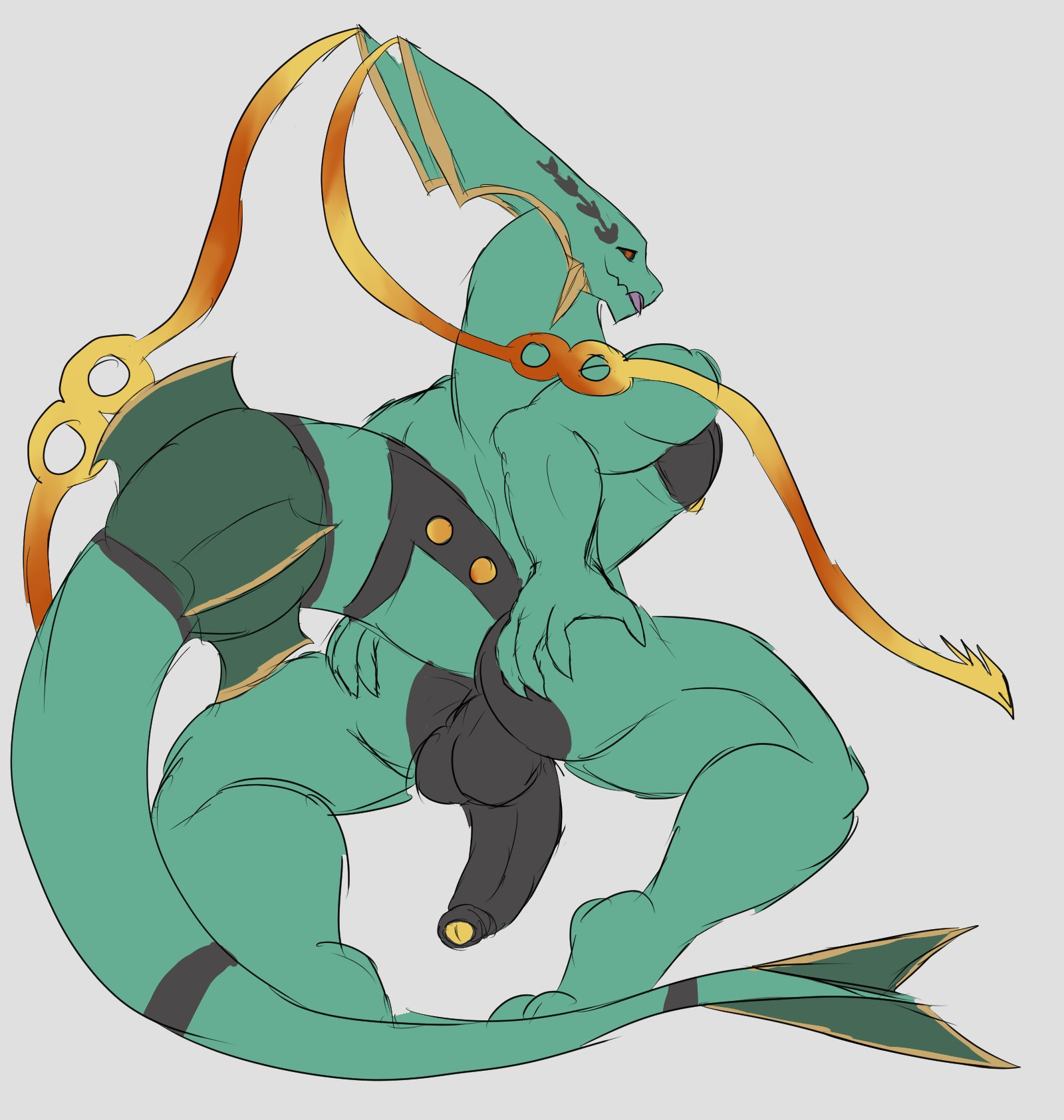 Mega Rayquaza (Nintendo) Rule 34 Image