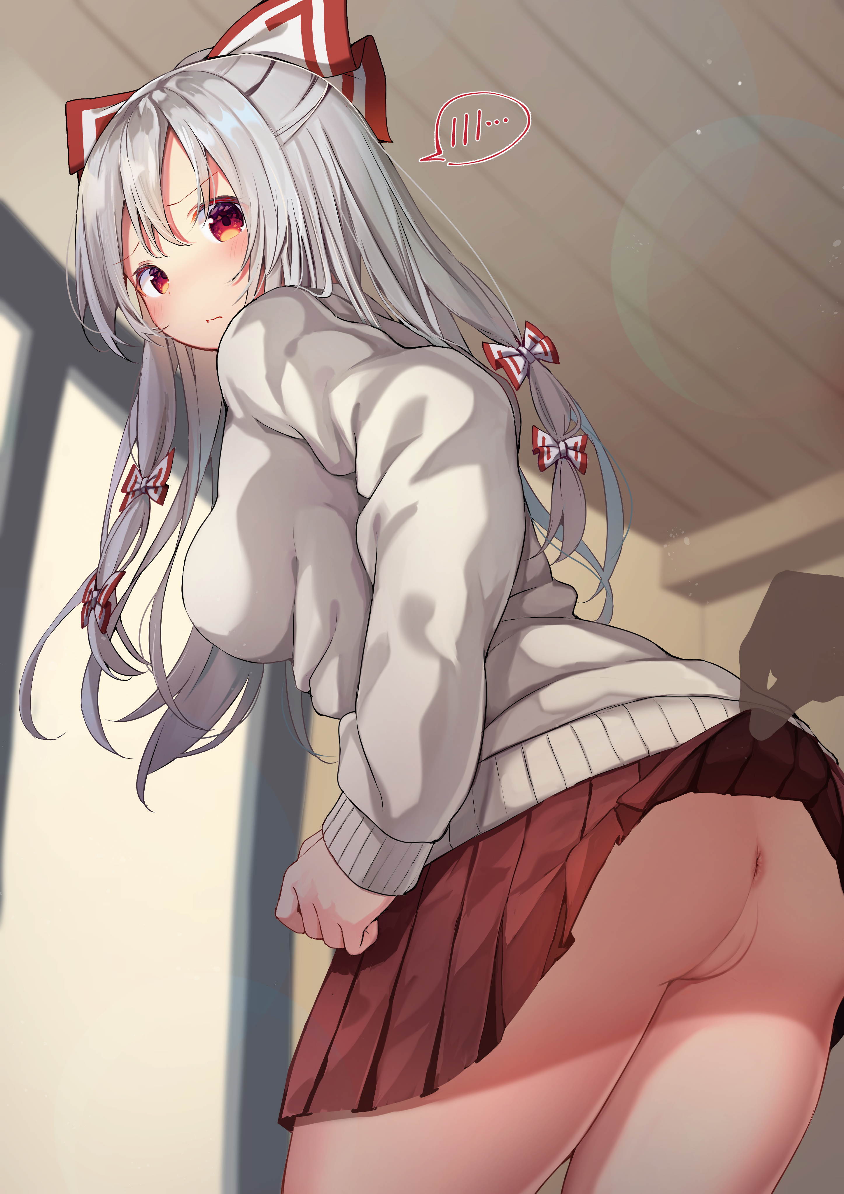 Fujiwara No Mokou (Touhou) Rule 34 Image