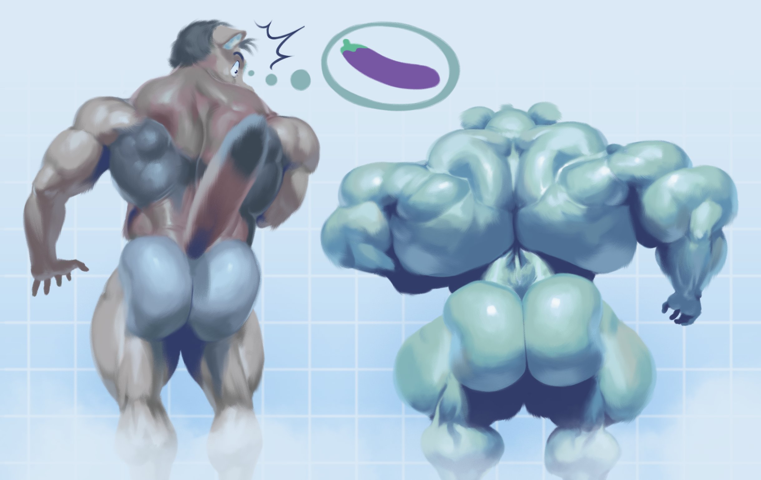 Bodybuilder Rule 34 Image