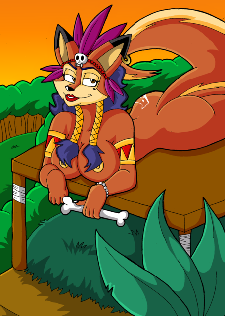Carmelita Fox (Sly Cooper (Series)) Rule 34 Image