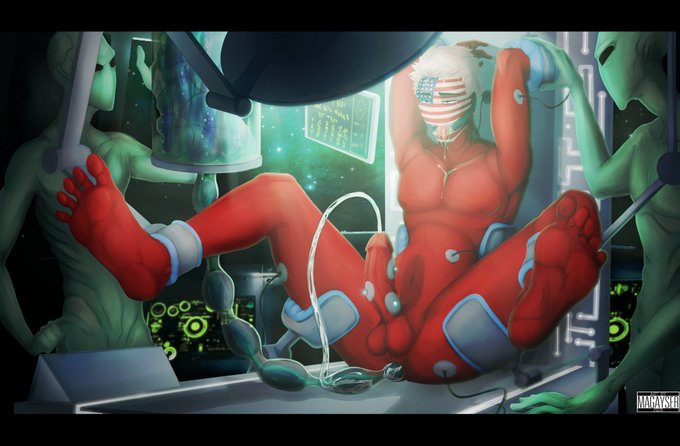 United States Of America (Countryhumans) Rule 34 Image