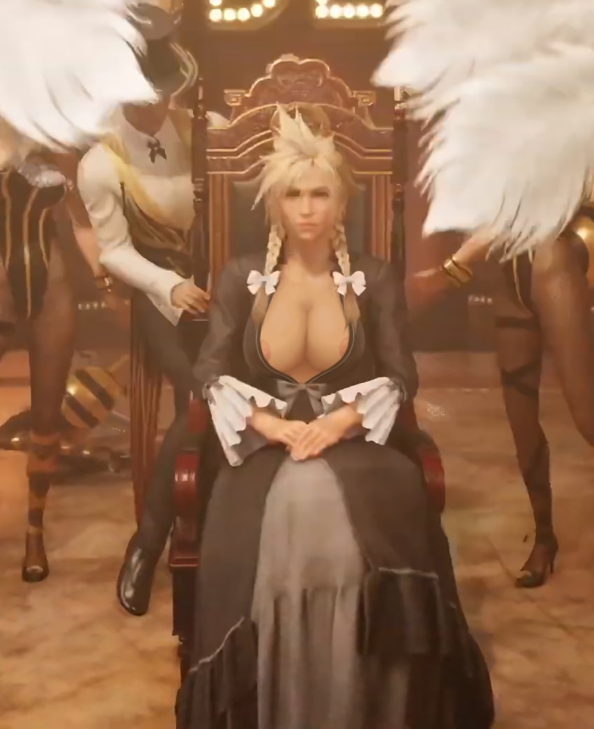 Cloud Strife (Final Fantasy) Rule 34 Image