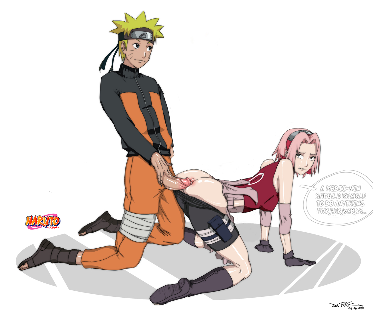 Sakura Haruno (Naruto) Rule 34 Image