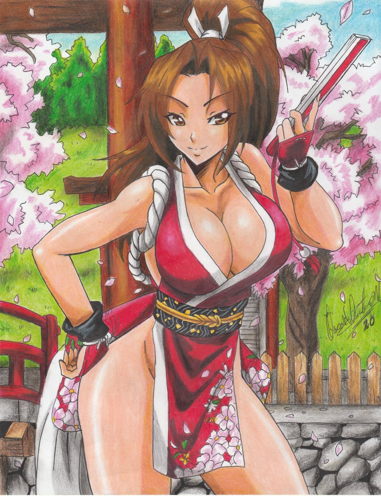 Mai Shiranui (Fatal Fury) Rule 34 Image