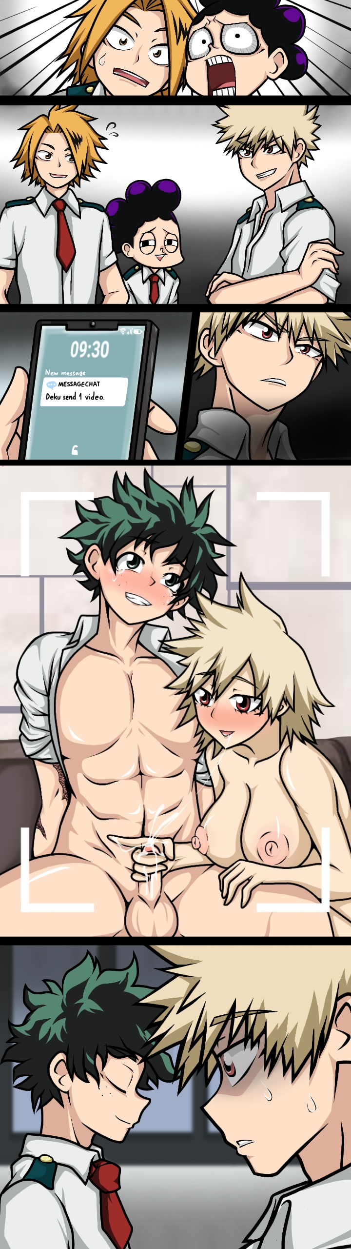Denki Kaminari (My Hero Academia) Rule 34 Image
