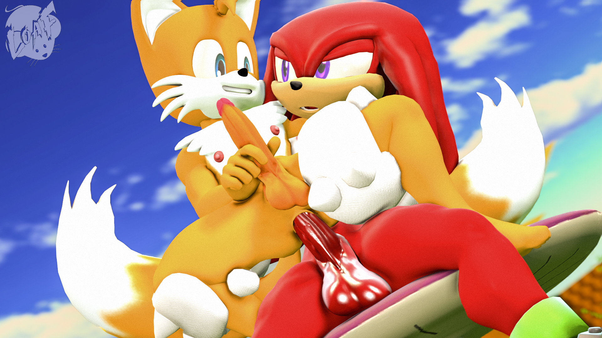 Knuckles The Echidna (Sega) Rule 34 Image