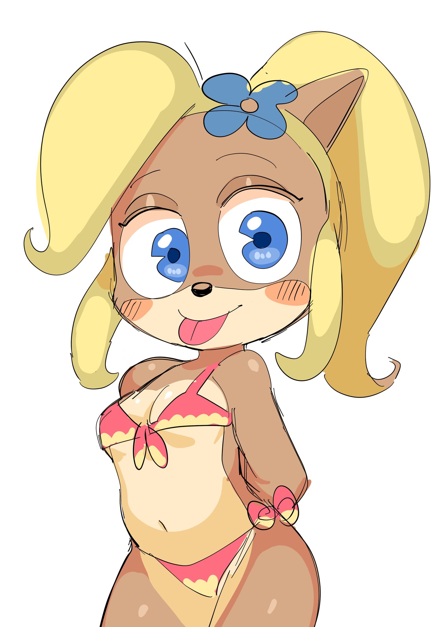 Coco Bandicoot (Crash (Series)) Rule 34 Image