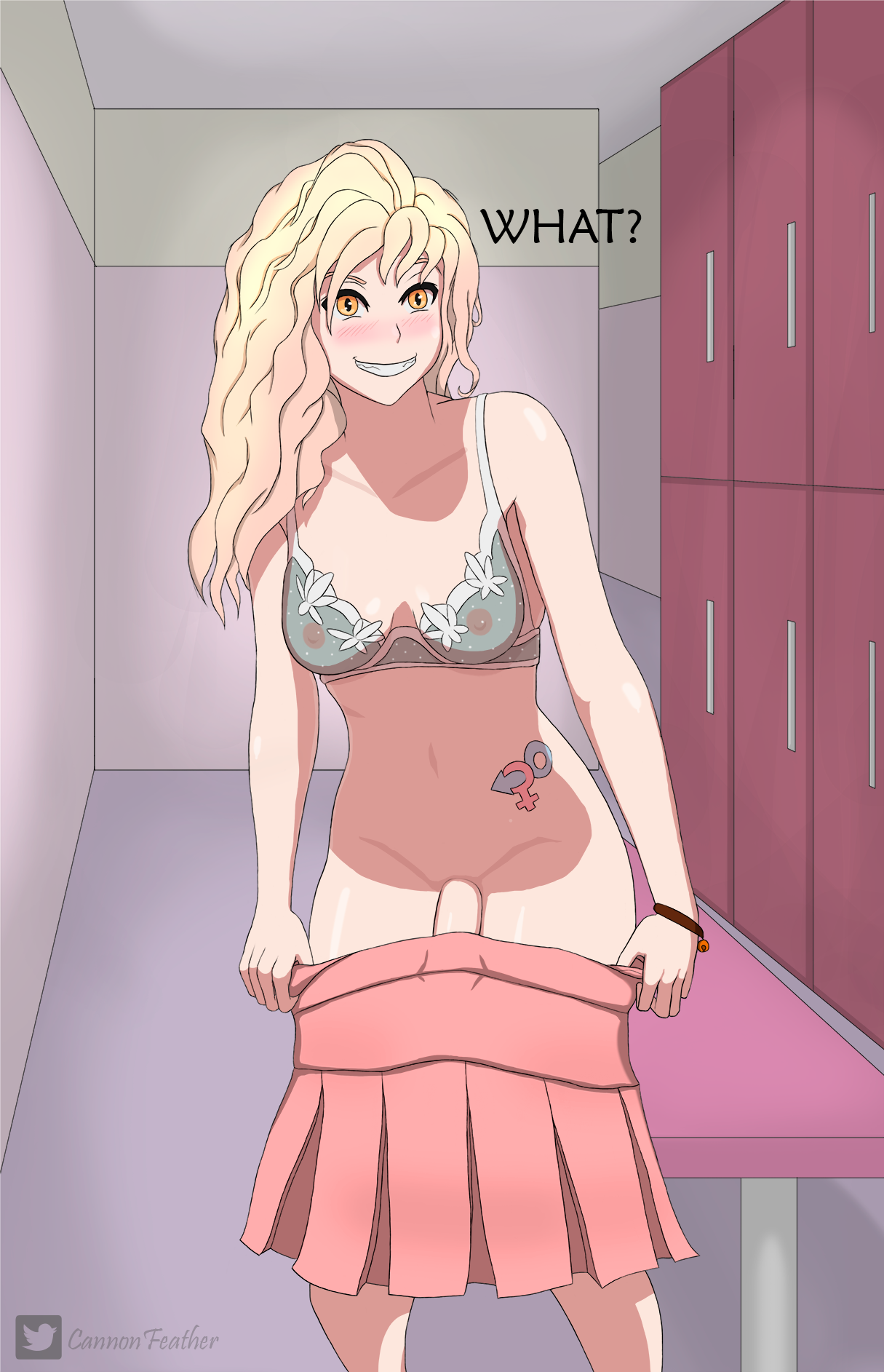 Blonde Hair Rule 34 Image