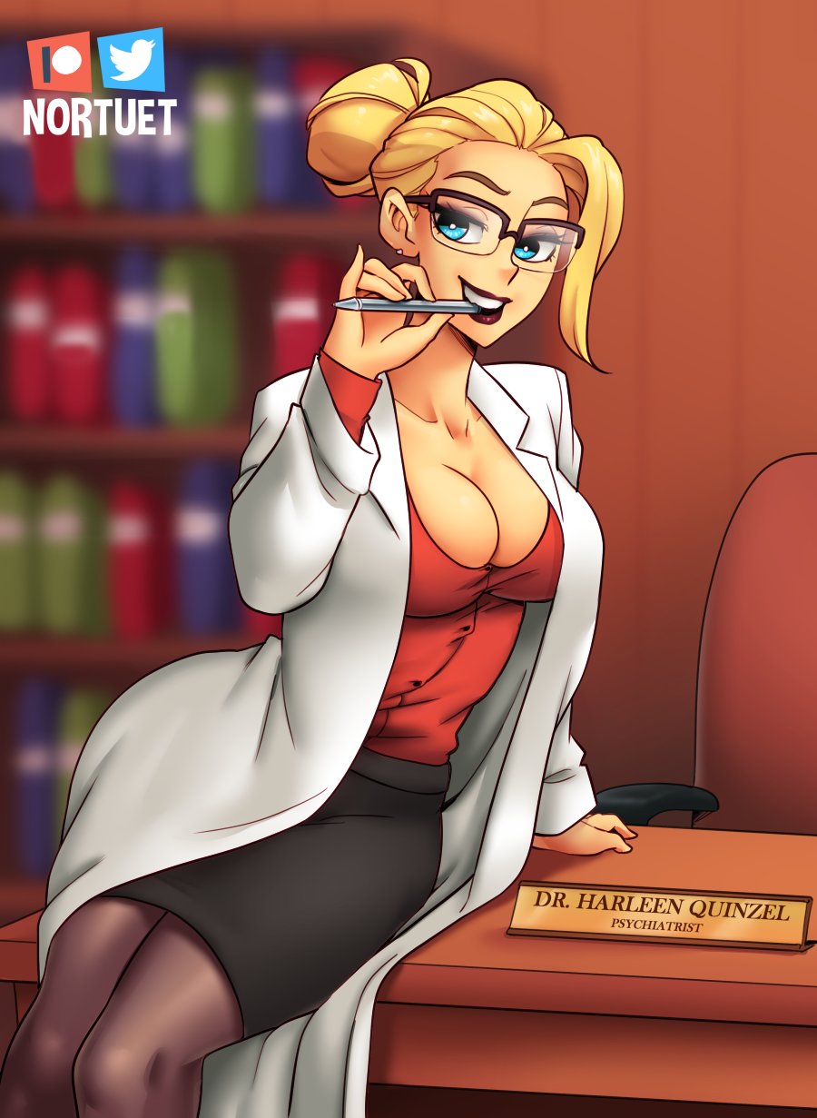 Dr. Harleen Quinzel (Batman (Series)) Rule 34 Image