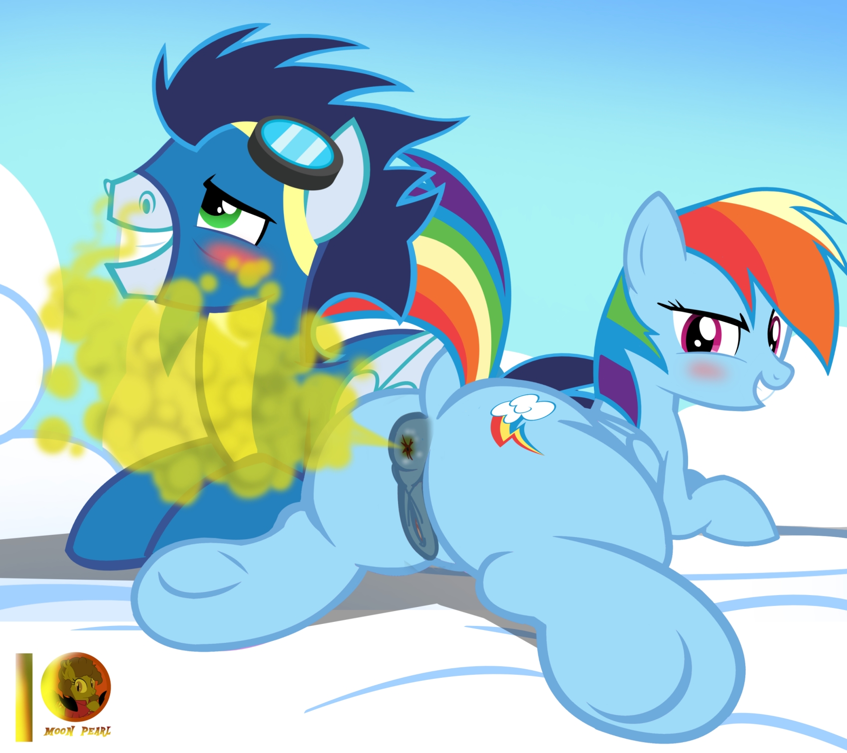 Rainbow Dash (Mlp) Rule 34 Image