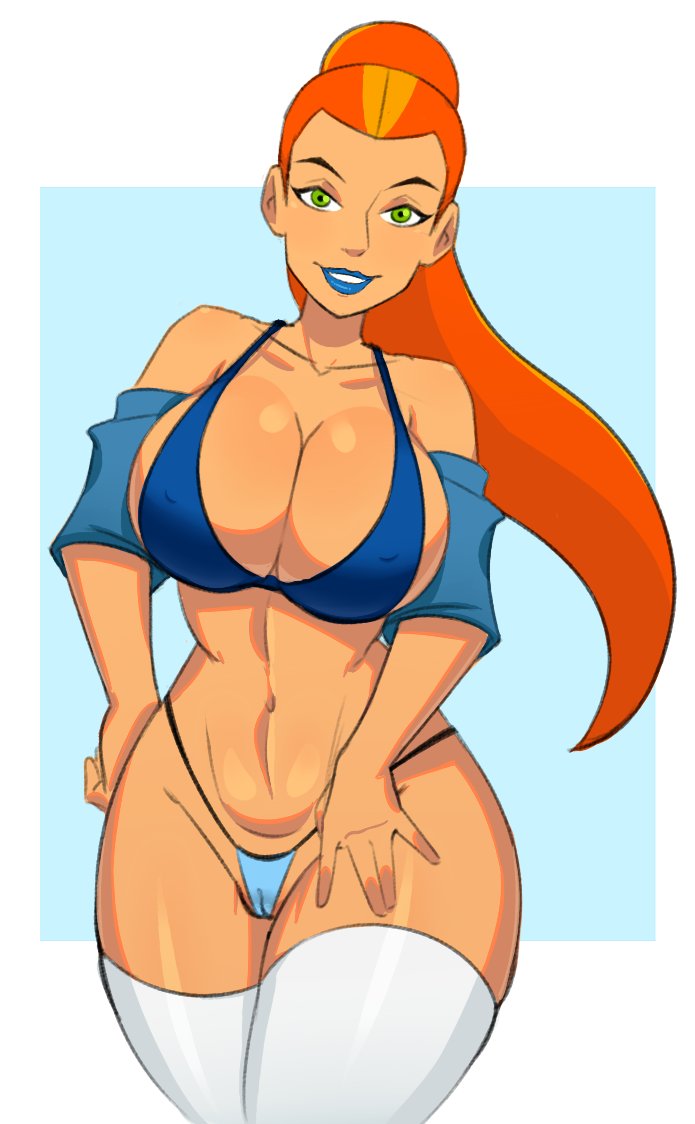 Future Gwen (Ben 10) Rule 34 Image
