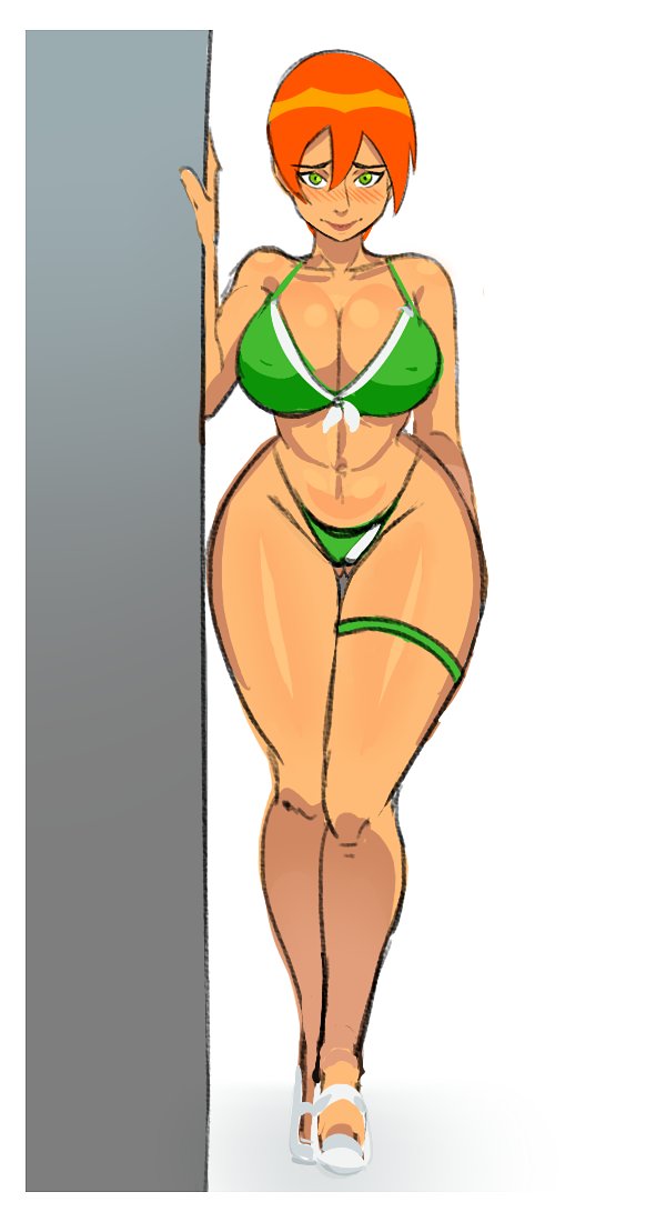 Future Gwen (Ben 10) Rule 34 Image