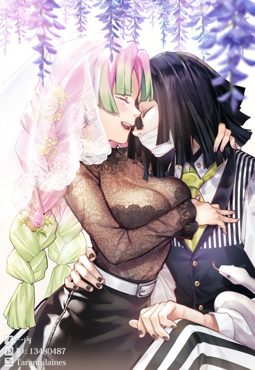 Iguro Obanai (Demon Slayer) Rule 34 Image