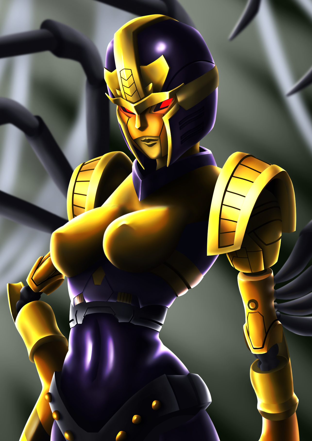 Blackarachnia (Beast Wars) Rule 34 Image