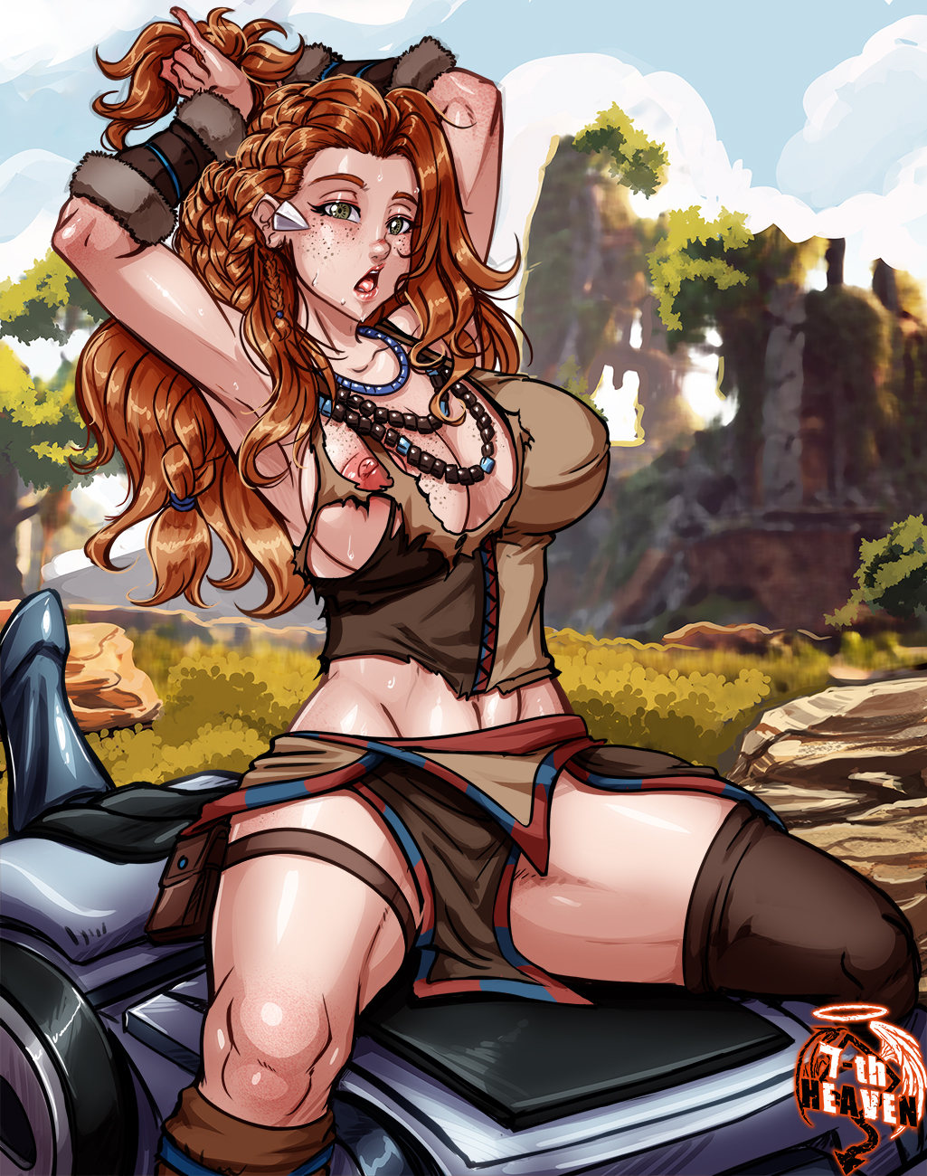 Aloy (Horizon Zero Dawn) Rule 34 Image