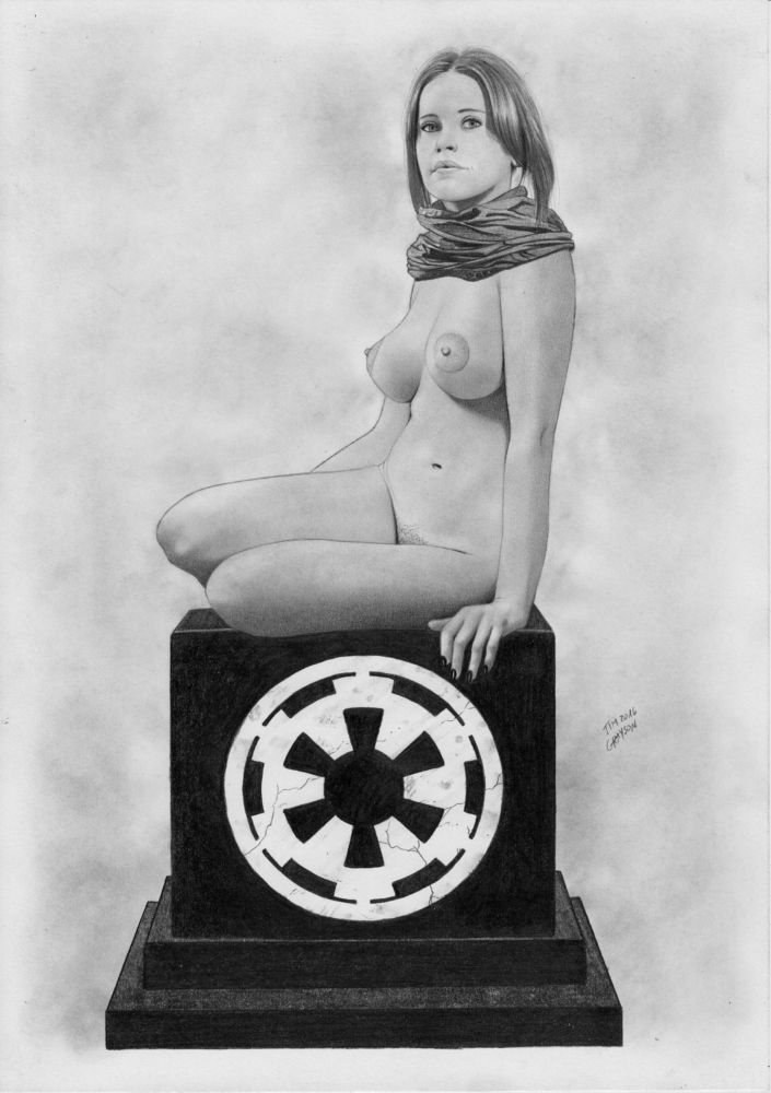 Felicity Jones (Rogue One: A Star Wars Story) Rule 34 Image