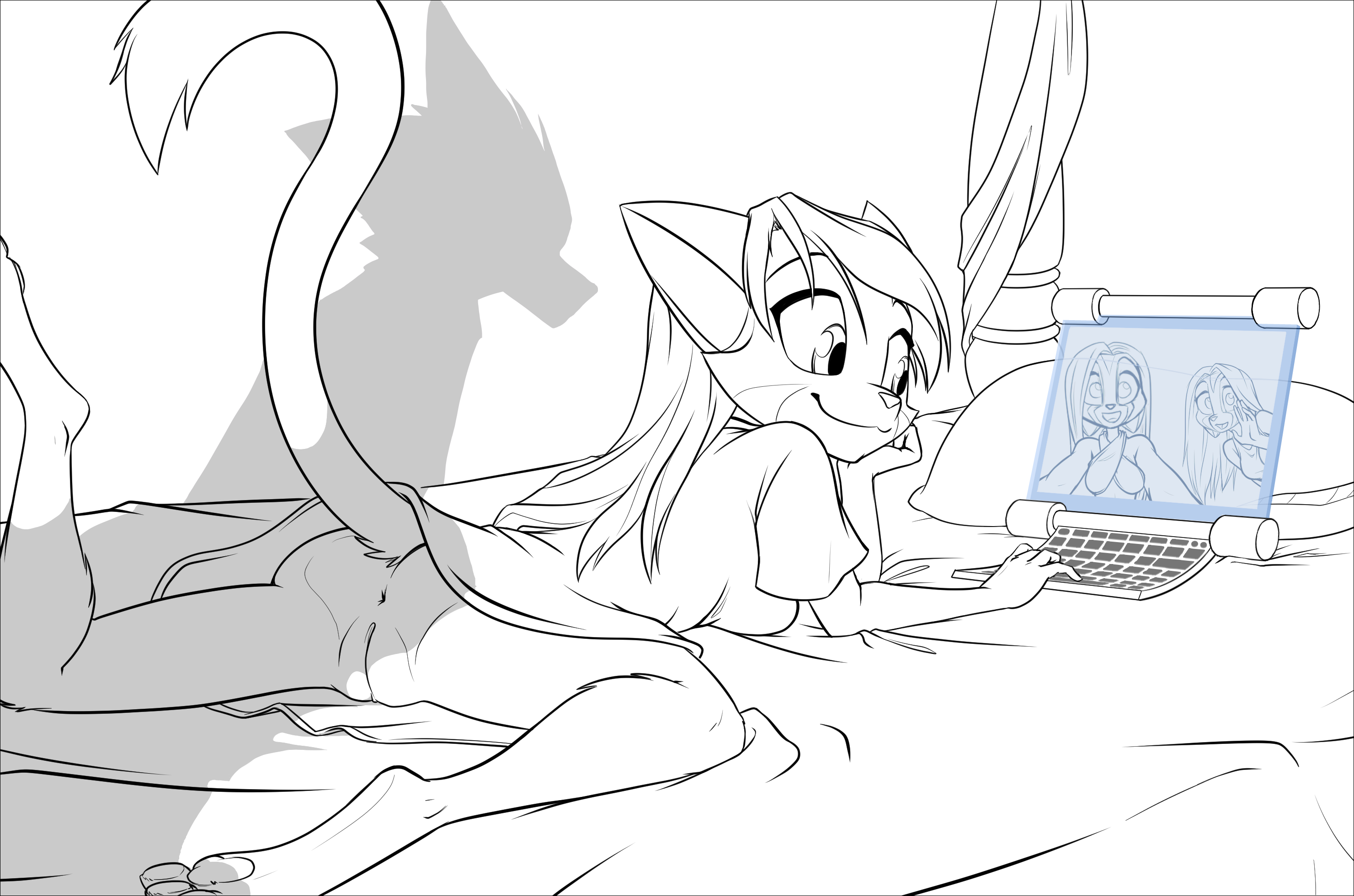 Bast (Dreamkeepers) Rule 34 Image
