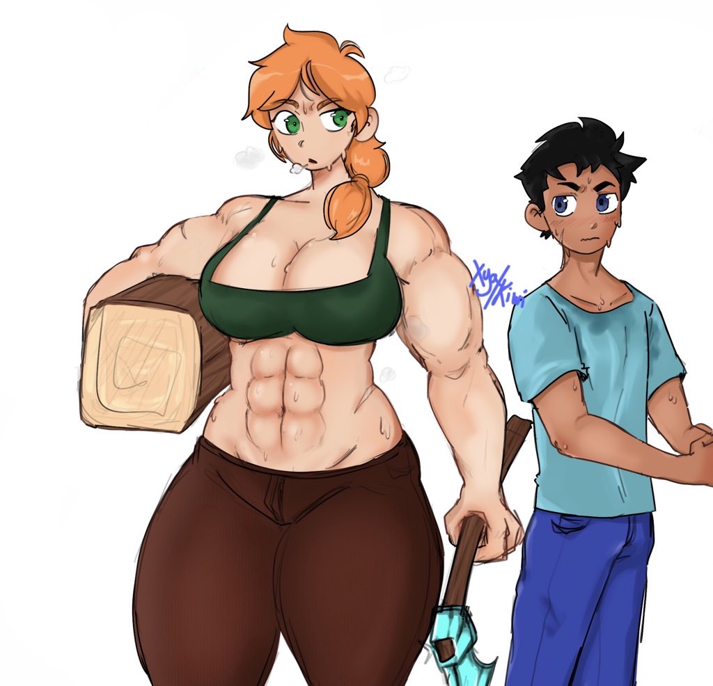 Alex (Minecraft) Rule 34 Image