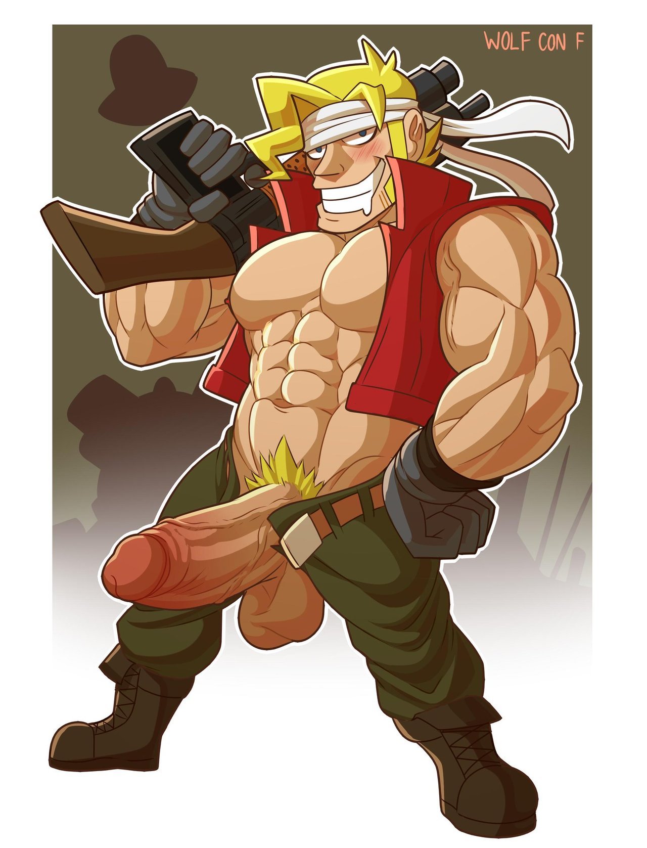 Marco Rossi (Metal Slug) Rule 34 Image