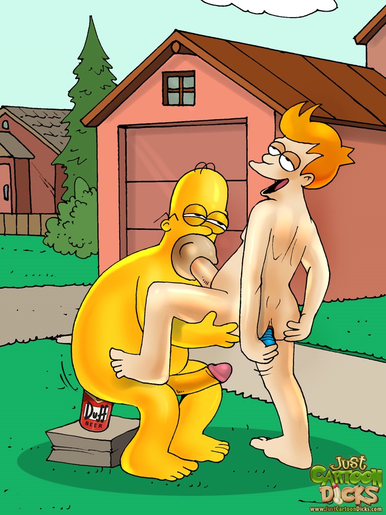 Homer Simpson (Futurama) Rule 34 Image