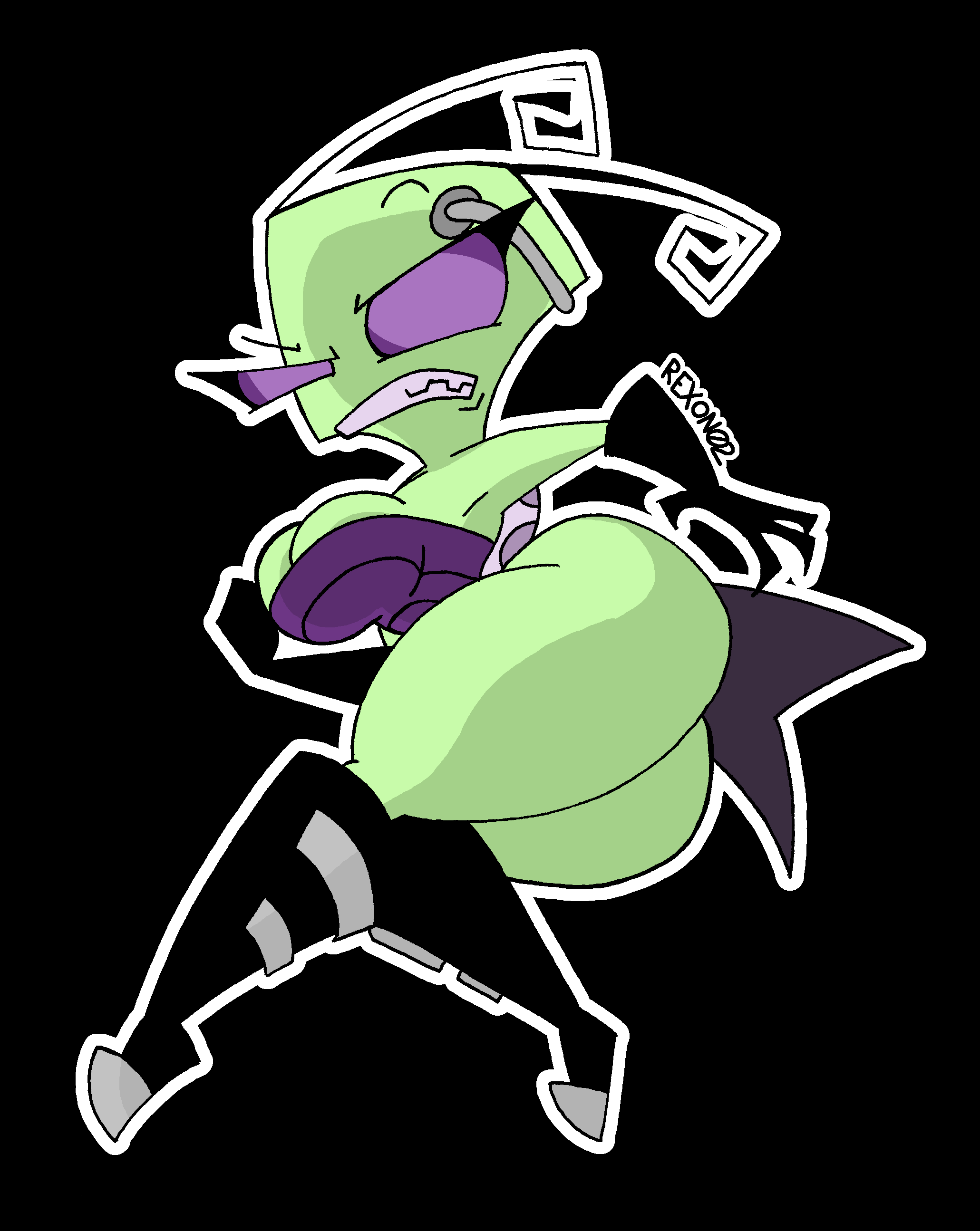 Tak (Invader Zim) Rule 34 Image
