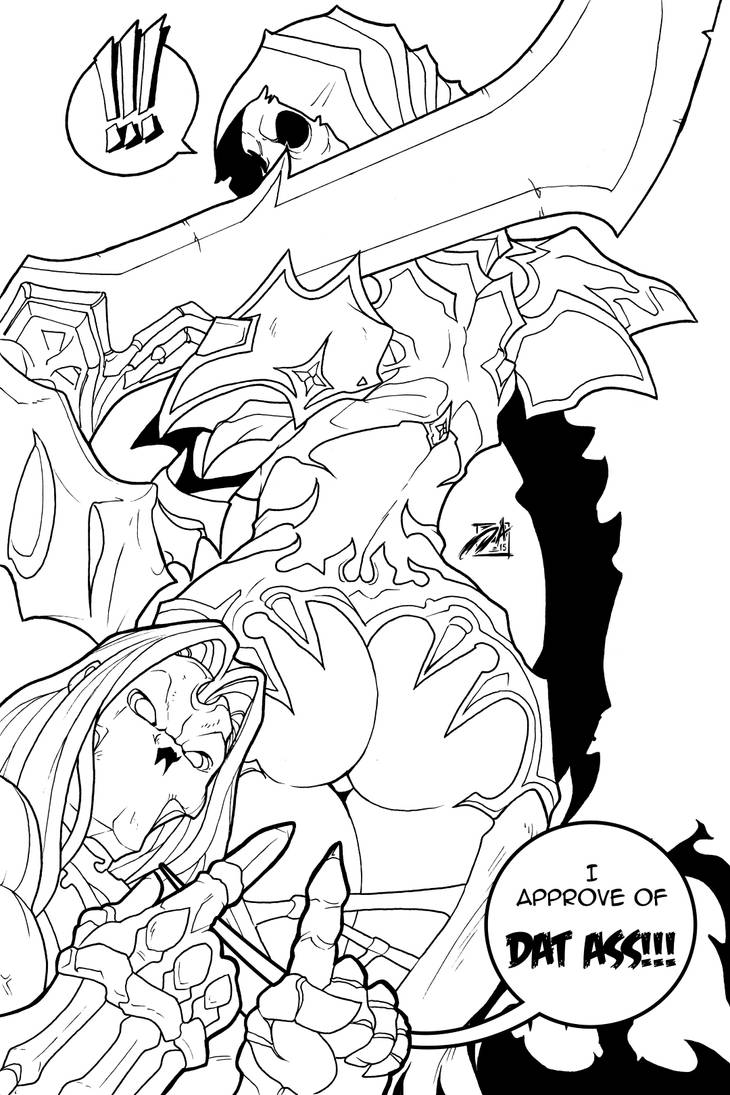 Death (Darksiders) Rule 34 Image
