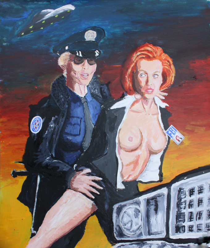Dana Scully (Police Academy) Rule 34 Image