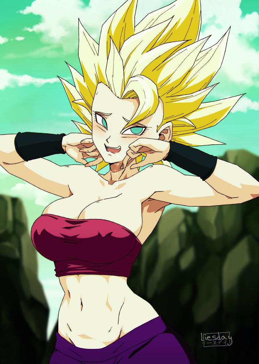 Caulifla (Dragon Ball) Rule 34 Image