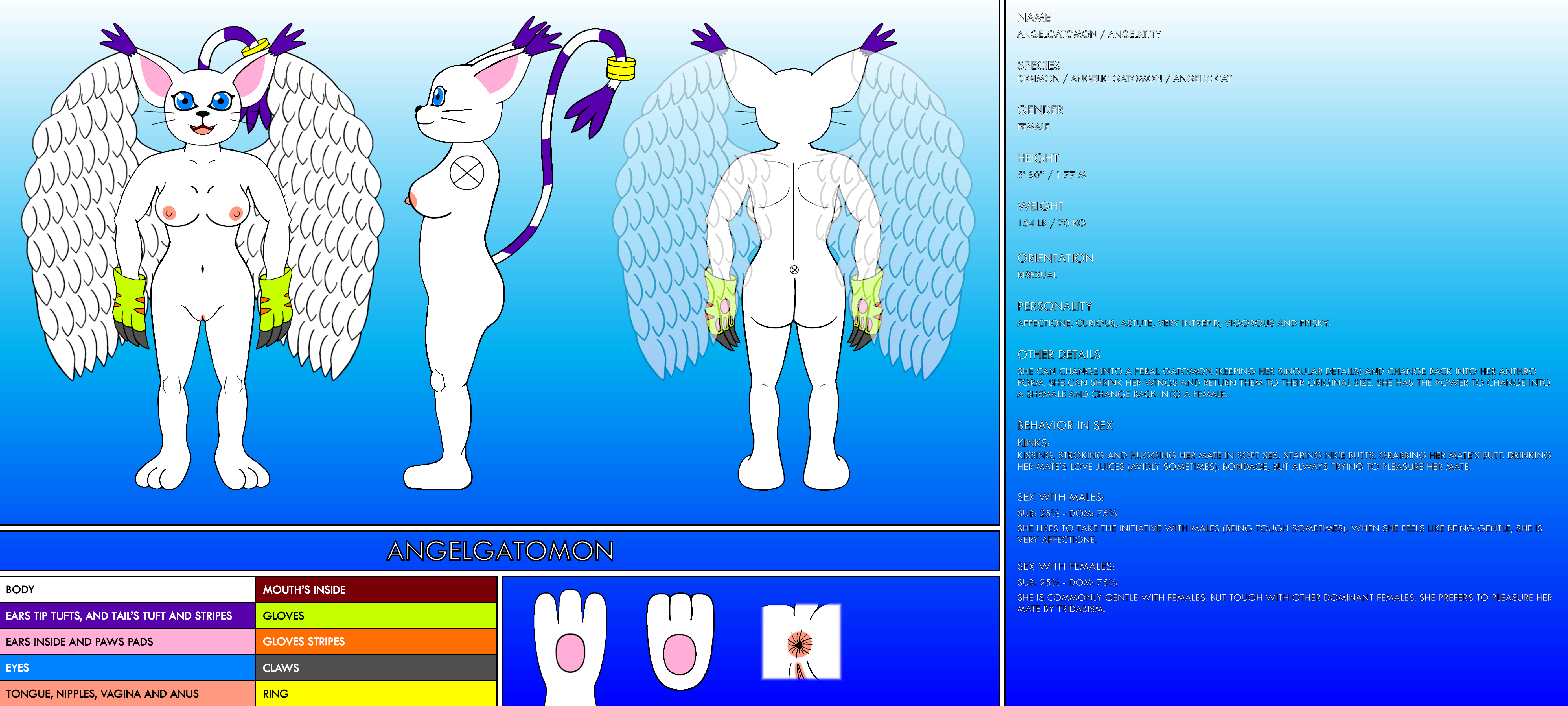 Gatomon (Digimon) Rule 34 Image