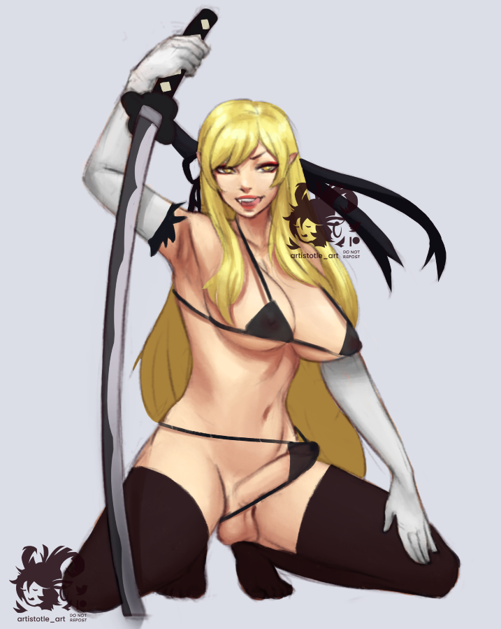 Kiss-Shot Acerola-Orion Heart-Under-Blade (Monogatari (Series)) Rule 34 Image
