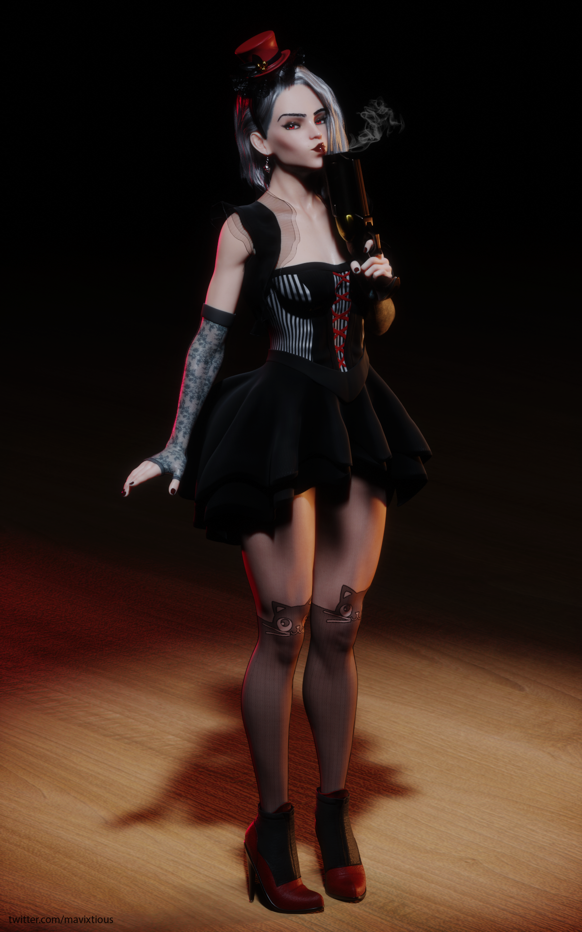 Ashe (Overwatch) Rule 34 Image