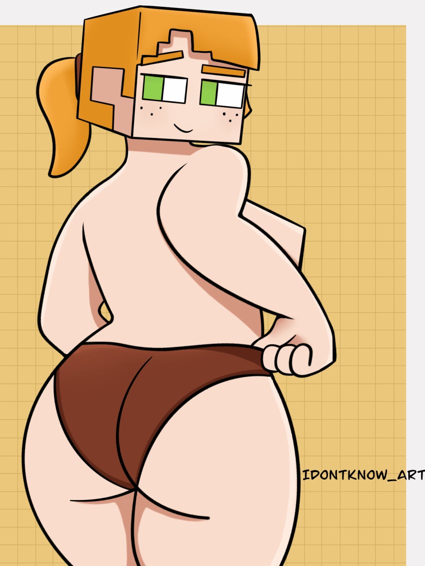 Alex (Minecraft) Rule 34 Image