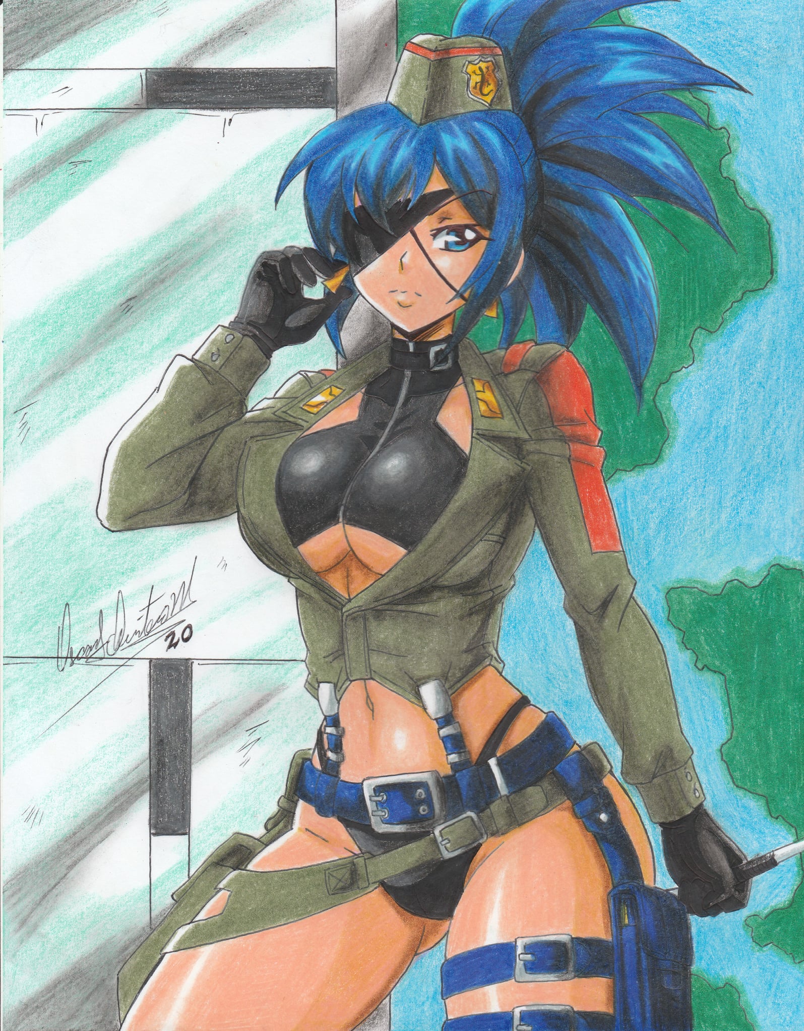 Leona Heidern (King Of Fighters) Rule 34 Image