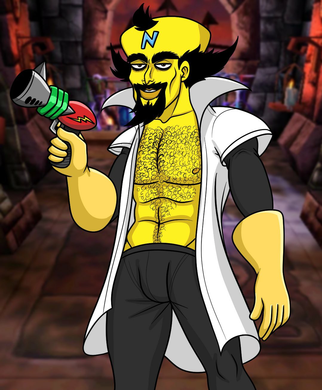Doctor Neo Cortex (Crash (Series)) Rule 34 Image