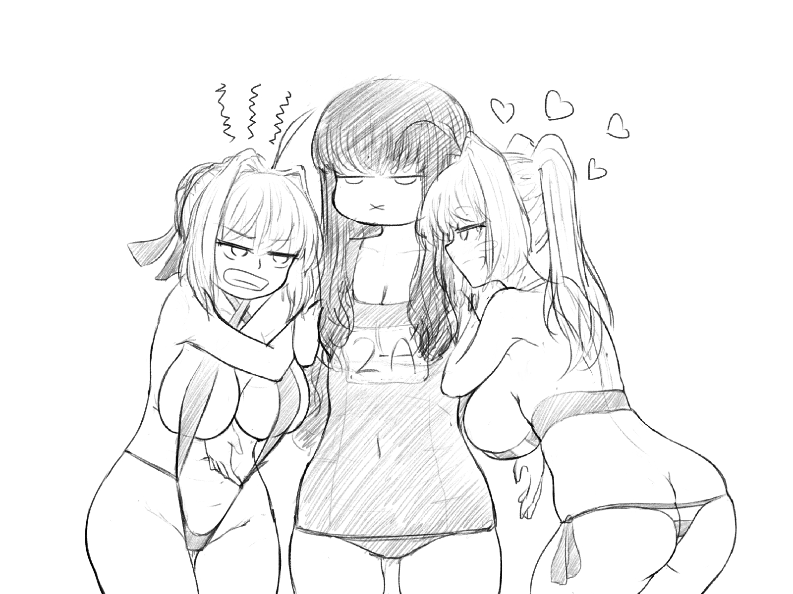 Kishinami Hakuno (Female) Rule 34 Image