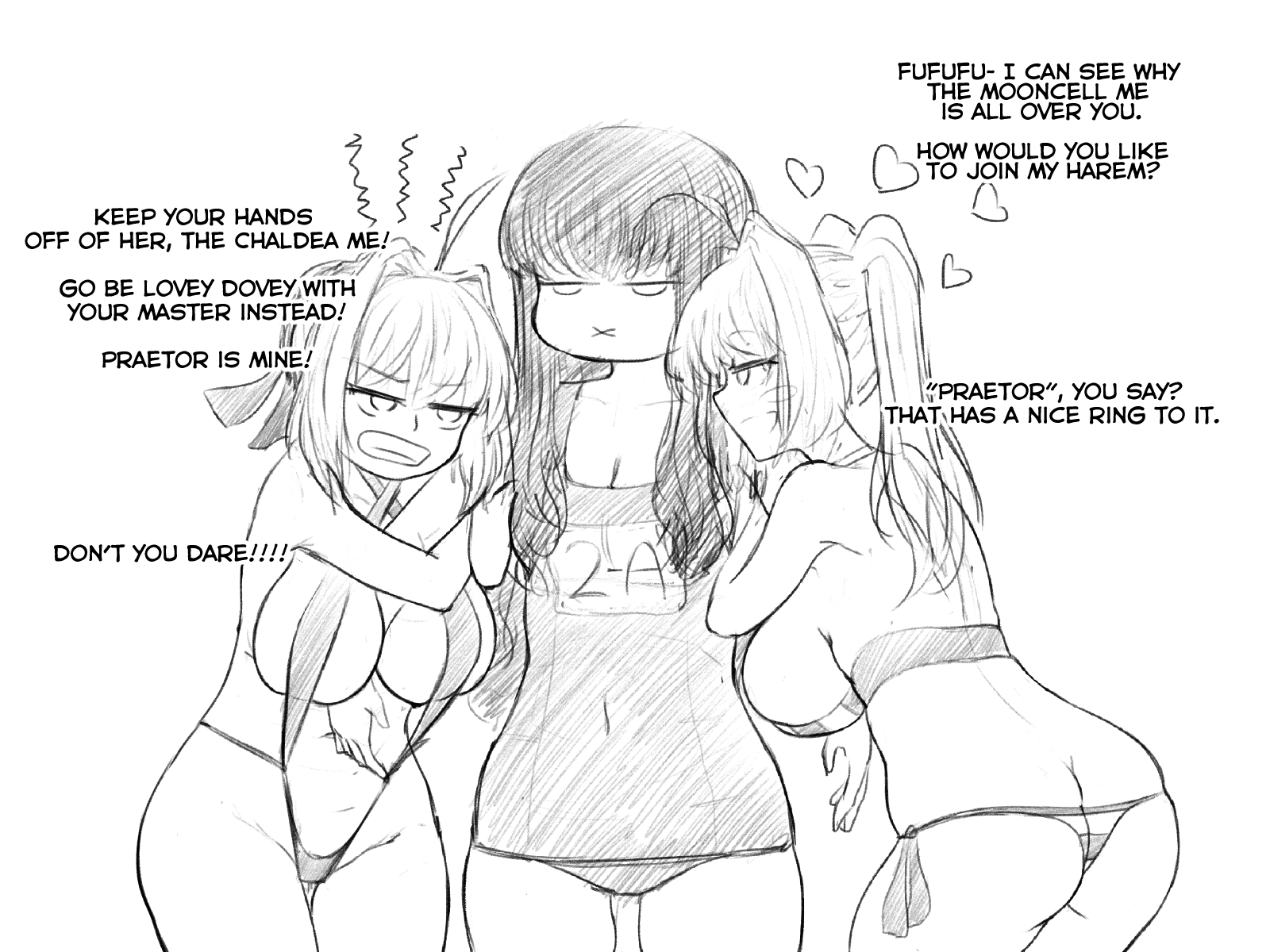 Kishinami Hakuno (Female) Rule 34 Image