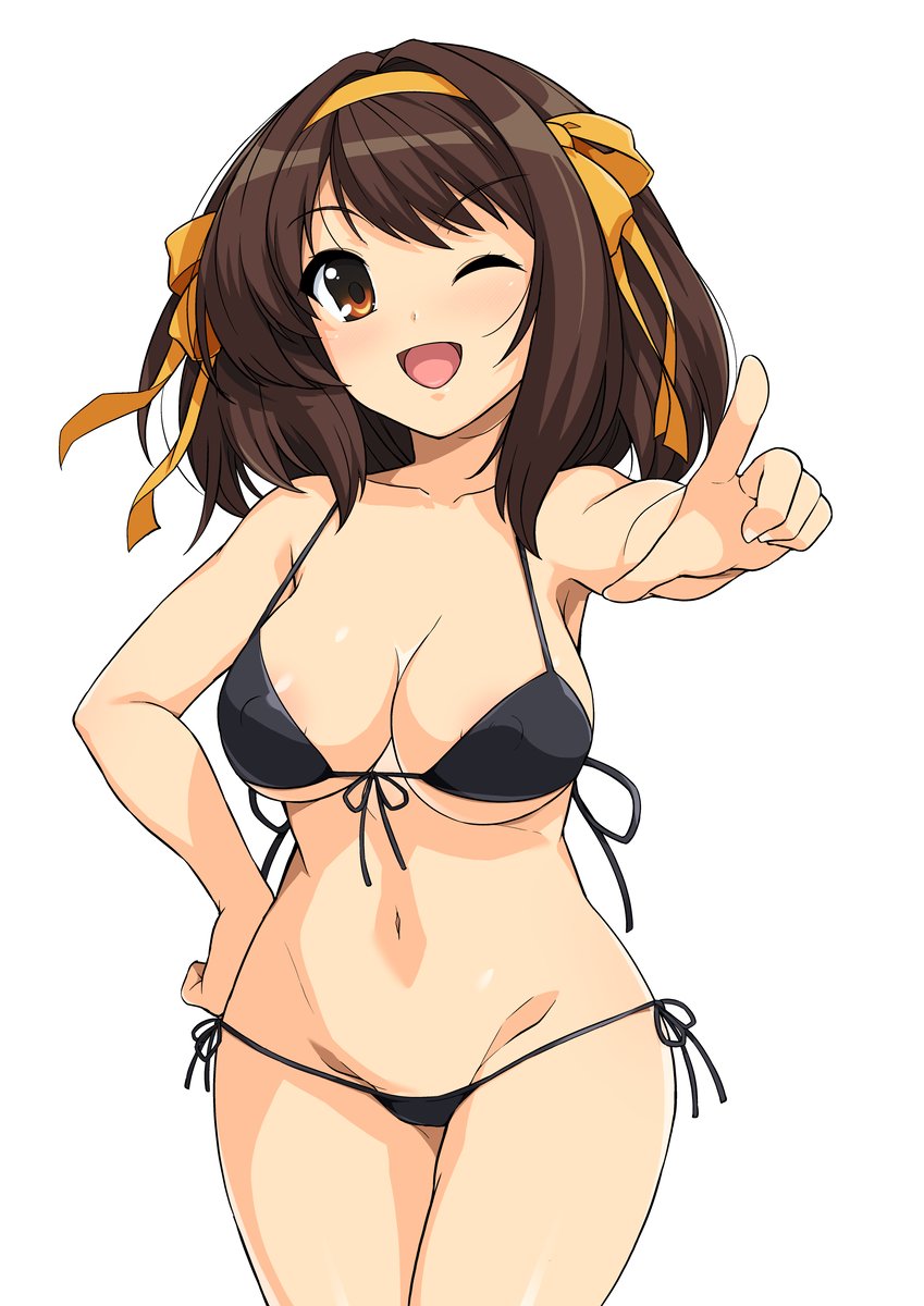 Suzumiya Haruhi (Suzumiya Haruhi No Yuuutsu) Rule 34 Image
