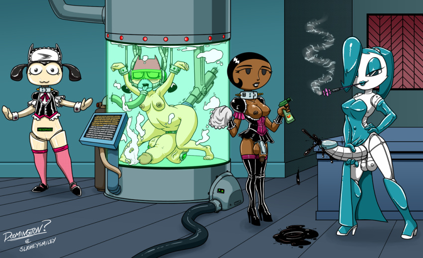 Brit Crust (My Life As A Teenage Robot) Rule 34 Image