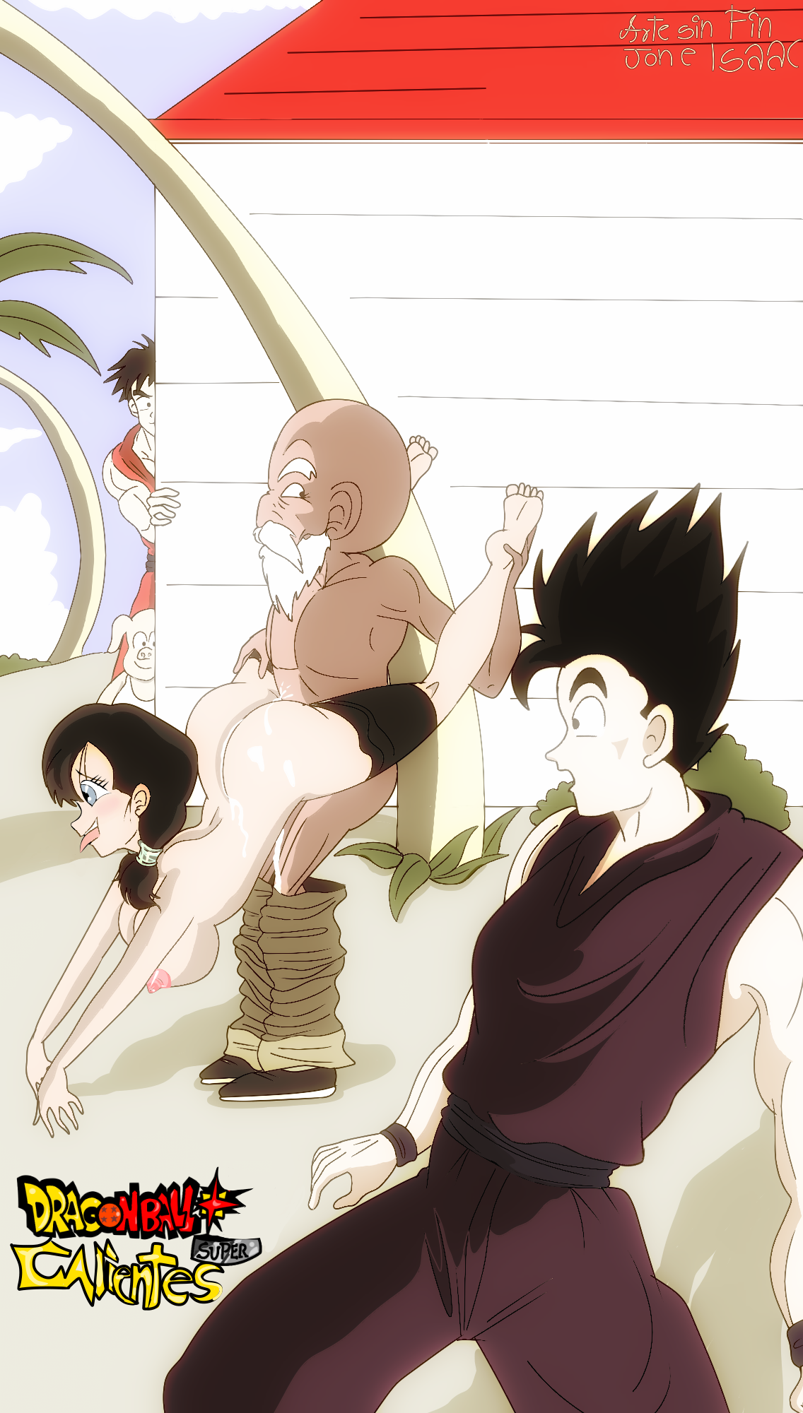 Master Roshi (Dragon Ball) Rule 34 Image