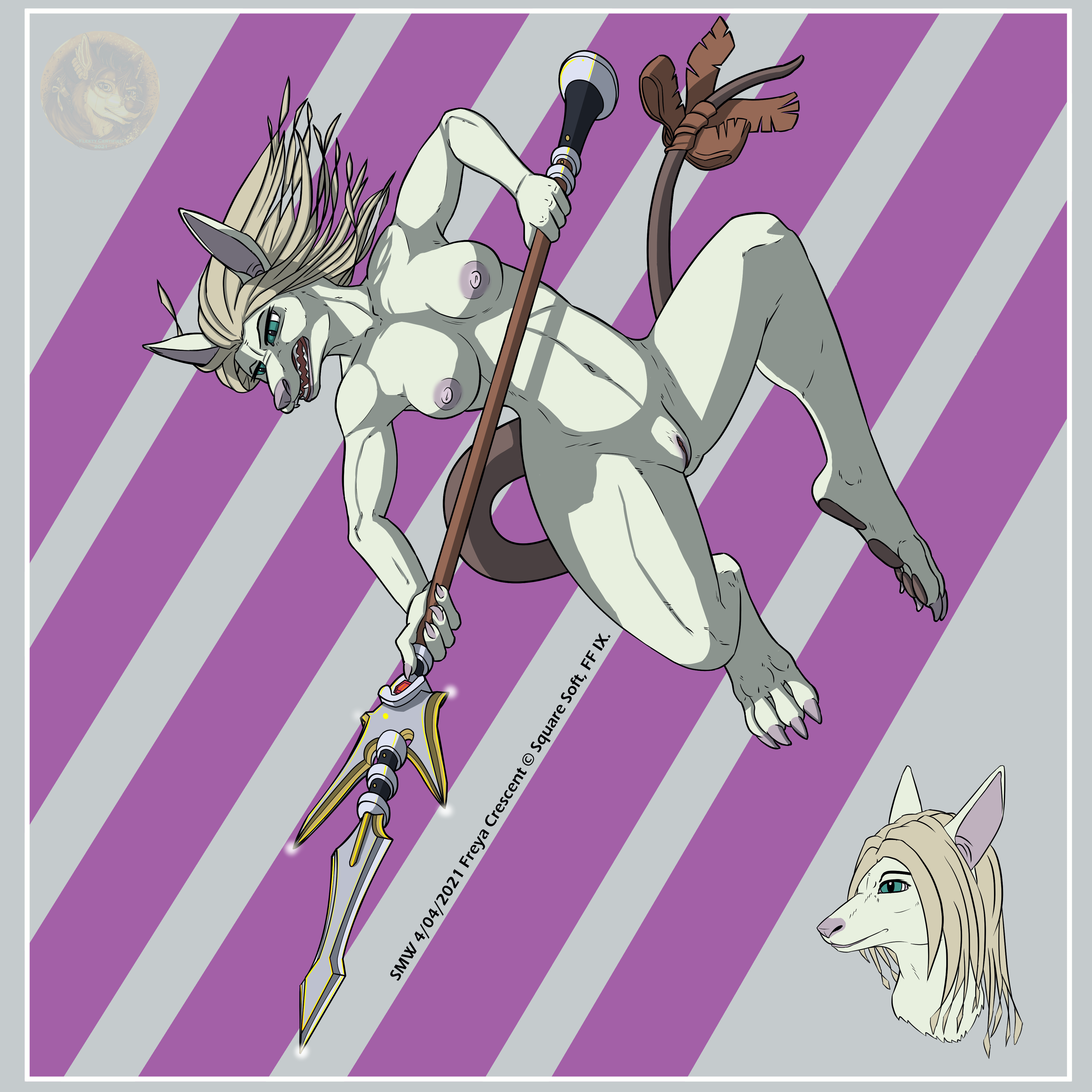 Freya Crescent (Final Fantasy) Rule 34 Image
