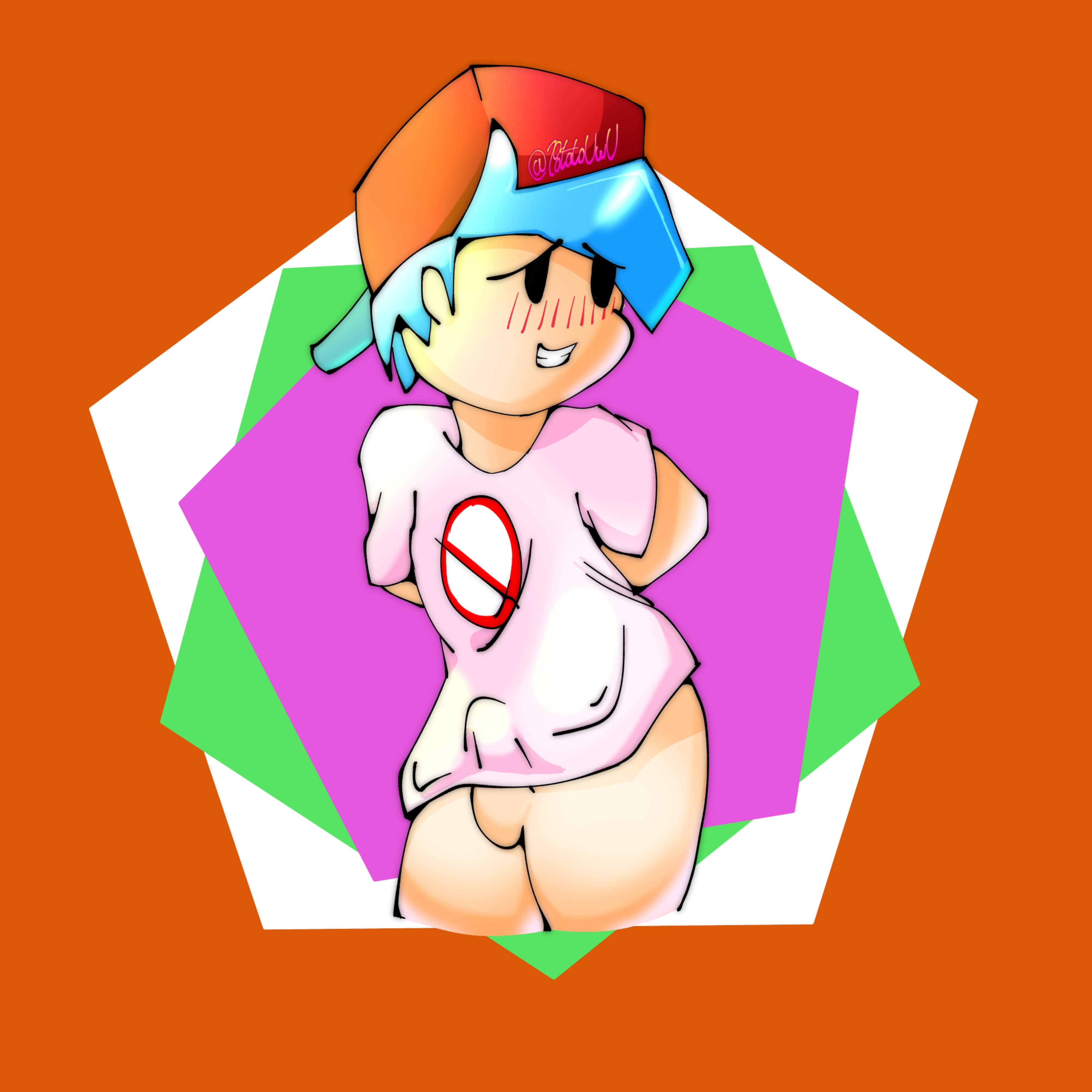 Boyfriend (Friday Night Funkin) Rule 34 Image