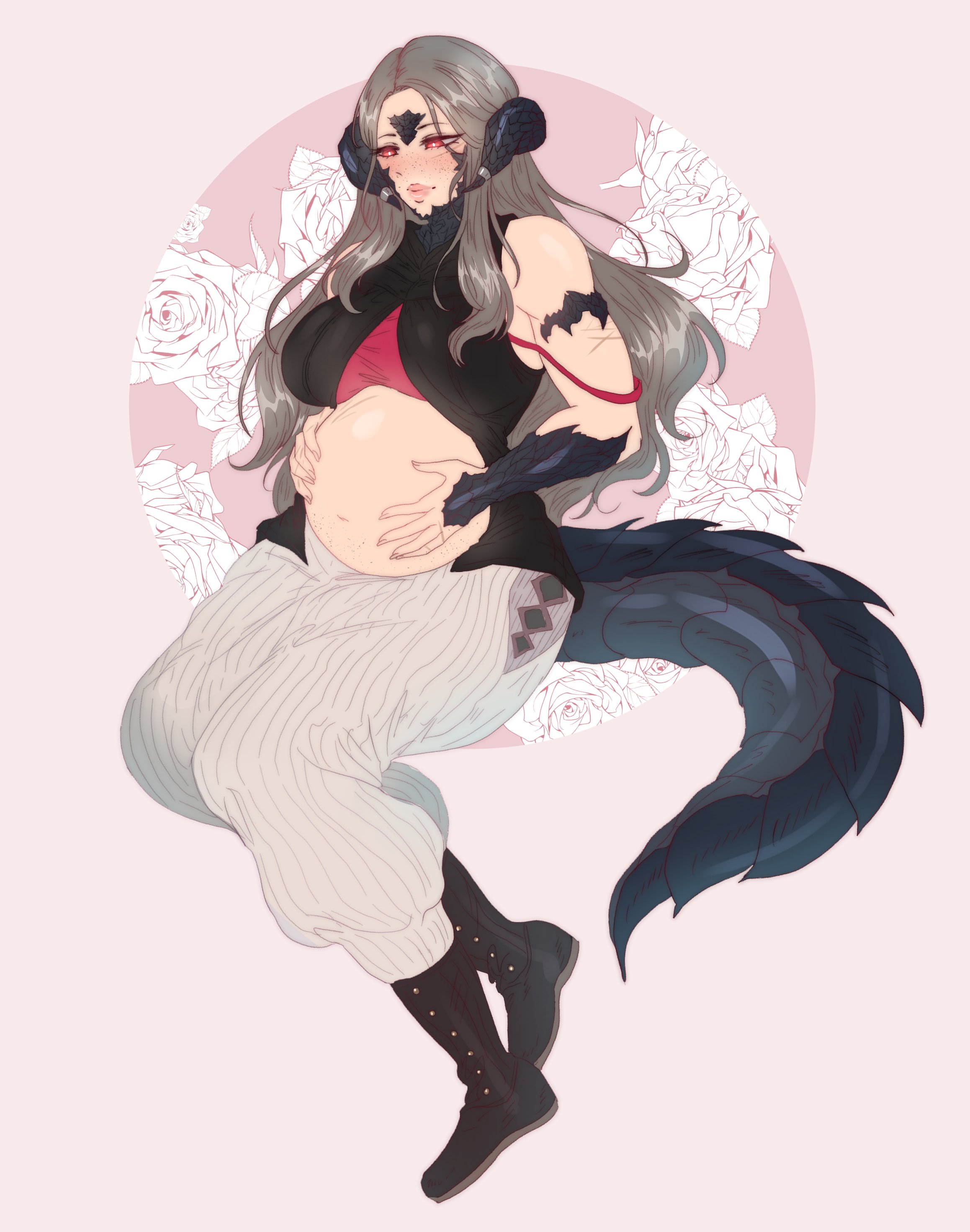 Au Ra (Final Fantasy) Rule 34 Image